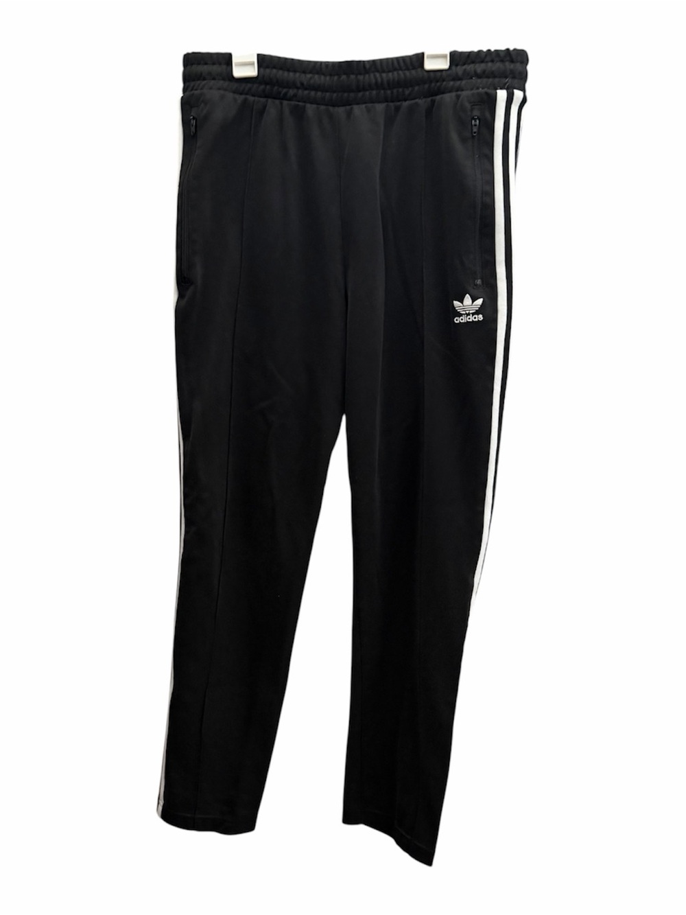 Adidas Parley Blue Track Pants 3 Stripes Zipper Front Pockets Men’s Size M 32x30